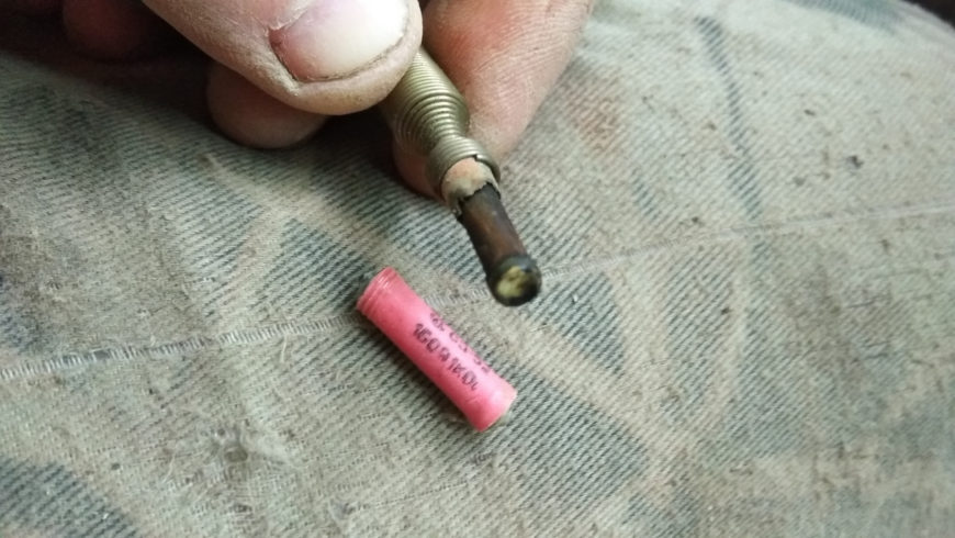 Перегоревшее добавочное сопротивление