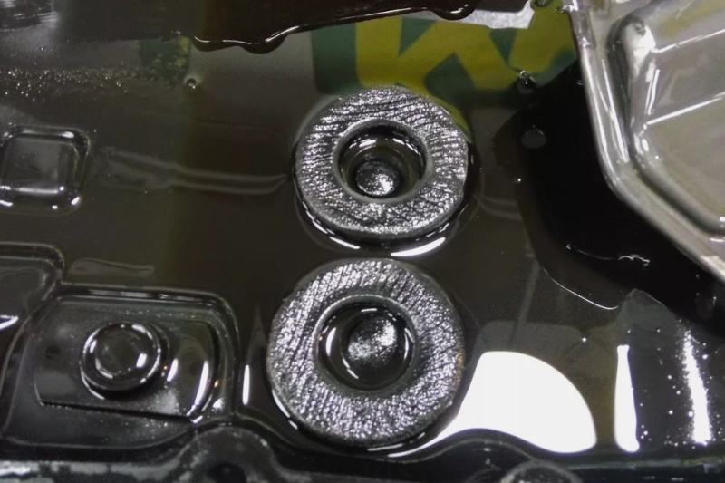 АТФ со смесью грязи и металлической стружки