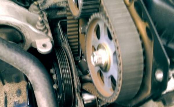 Выбор и замена ремня ГРМ на Киа Спектра, метки ГРМ