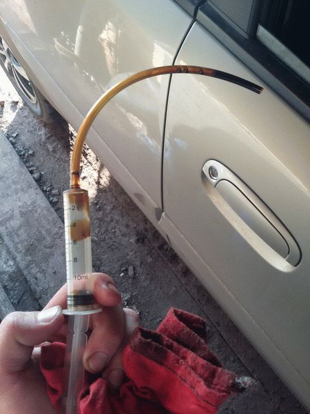 Замена масла в Киа Рио 3 и масляного фильтра своими руками