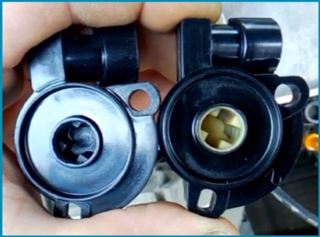 Датчик положения дроссельной заслонки Нива Шевроле