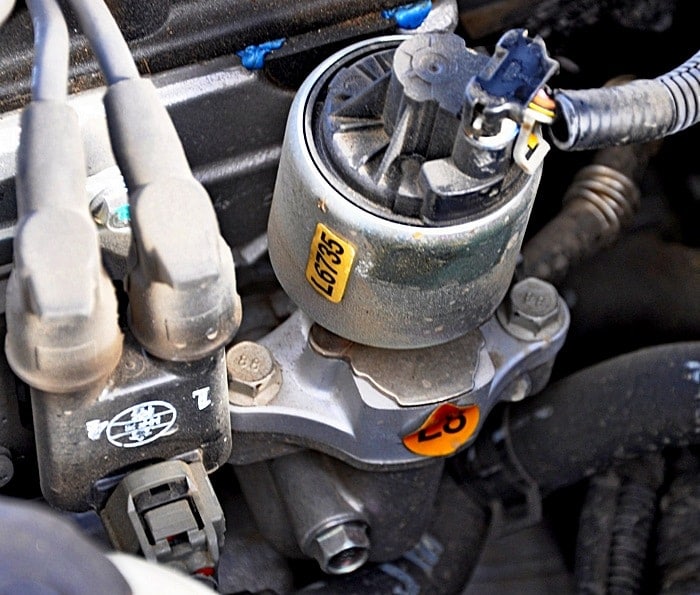 клапан ЕГР на Chevrolet Lacetti клапан ЕГР на Chevrolet Lacetti