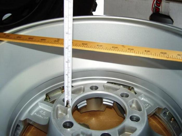 Как посчитать вылет диска et