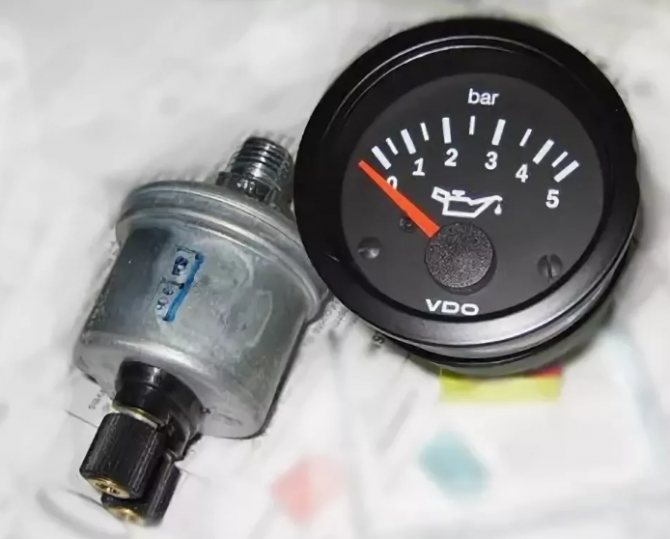 масляного датчика своими силами