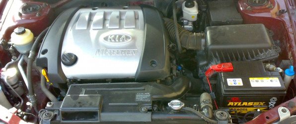 Замена масла на Kia Spectra своими руками