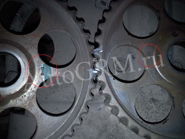 Следы шкива