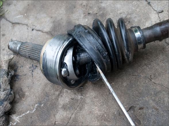 Наружная граната (ШРУС) в разобранном виде