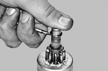 Снять стартер киа спектра