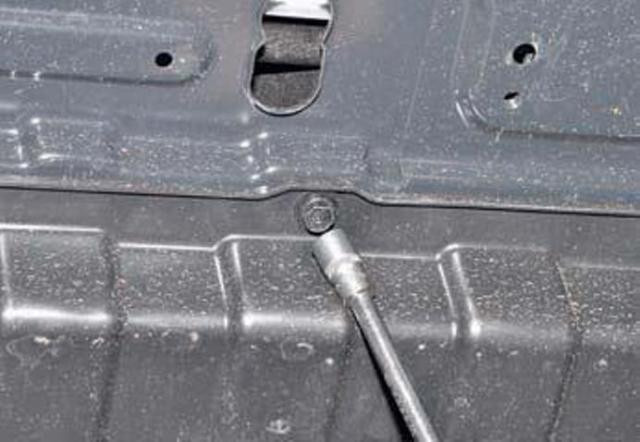 Ослабление болтов