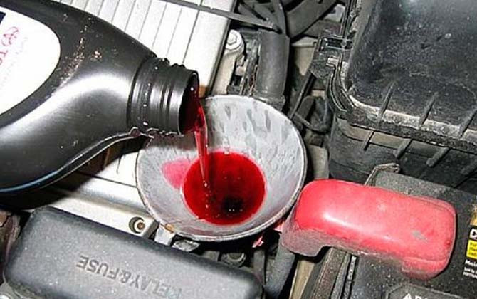 Заливка масла