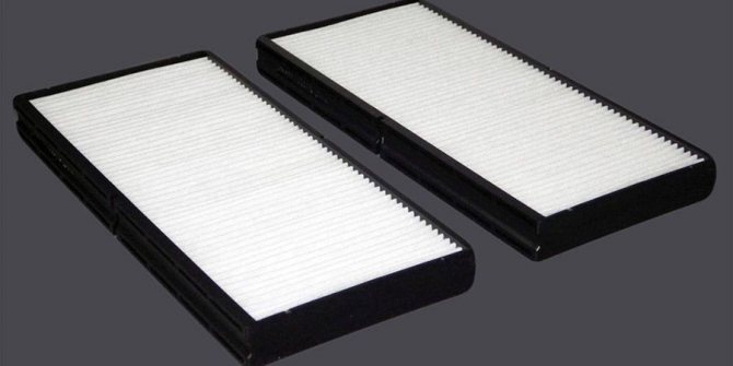 Варианты салонного фильтра Киа Спектра