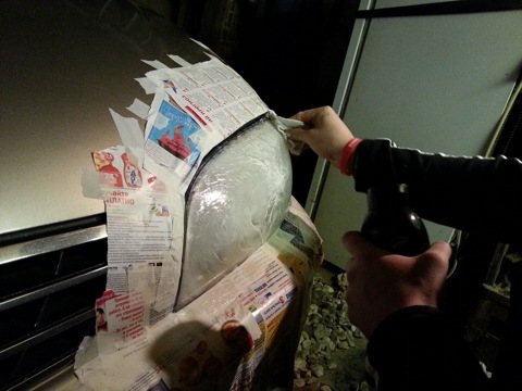 Как разобрать фару киа спектра