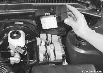 Стартер Киа Спектра: где находится, как снять, заменить