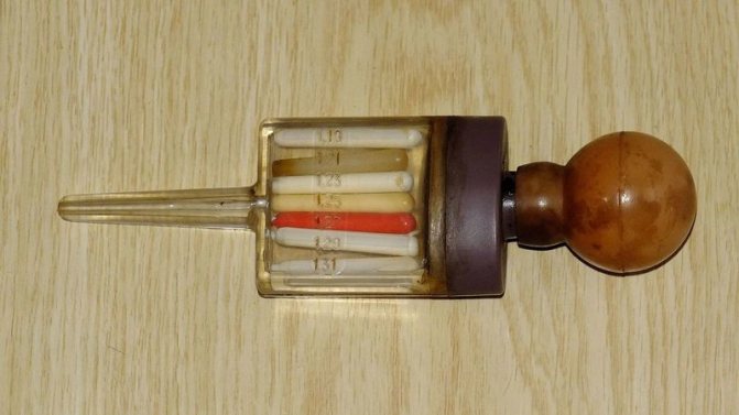 Устройство ареометра