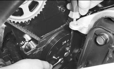 Выбор и замена ремня ГРМ на Киа Спектра, метки ГРМ