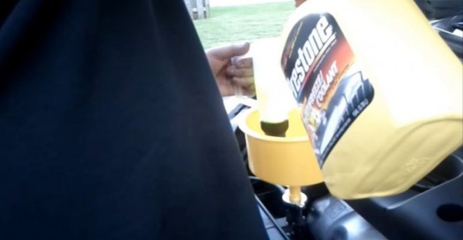 Замена охлаждающей жидкости Хендай Солярис