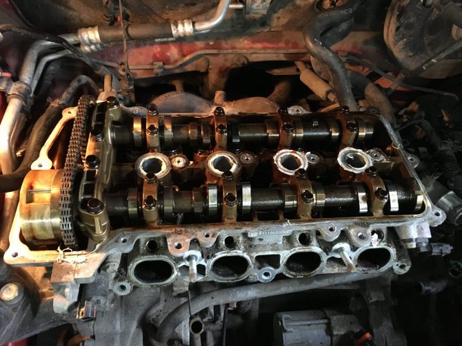 Замена прокладок киа рио