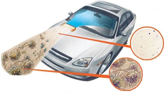 Замена салонного фильтра в Hyundai Accent