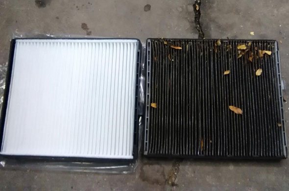 Замена салонного фильтра в Hyundai Accent